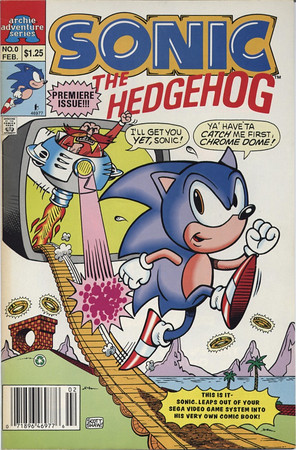Sonic the Hedgehog Miniseries #0 - Nov 1992
