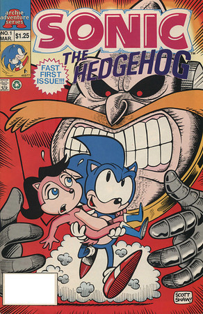 Sonic the Hedgehog Miniseries #1 - Dec 1992