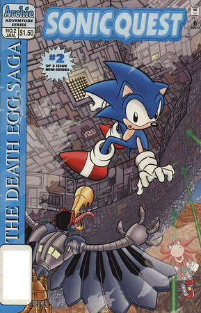 Sonic Quest Miniseries #2 - Oct 1996