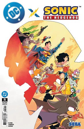 DC x Sonic the Hedgehog #5 (Main Cover) - 30 Jul 2025