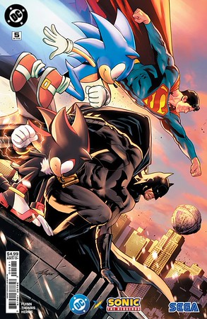DC x Sonic the Hedgehog #5 (Variant Cover) - 30 Jul 2025