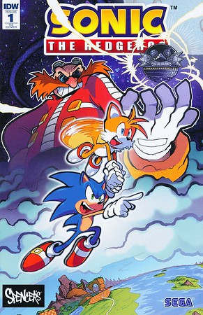 Sonic the Hedgehog #1 (Spencer's Retail Exclusive - Free comic with purchase of Sonic t-shirt) - 5 May 2018