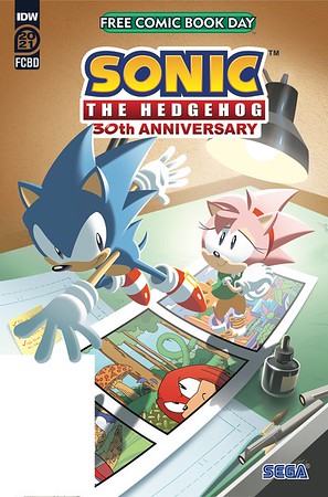 Sonic the Hedgehog 30th Anniversary - Free Comic Book Day 2021 (Print Cover) - 14 Aug 2021