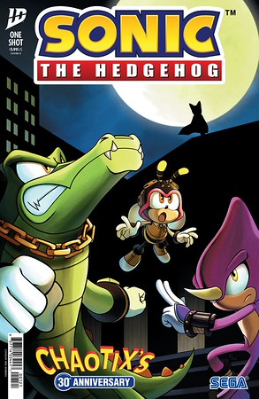 Sonic the Hedgehog: Chaotix's 30th Anniversary (Cover B) - 27 Aug 2025